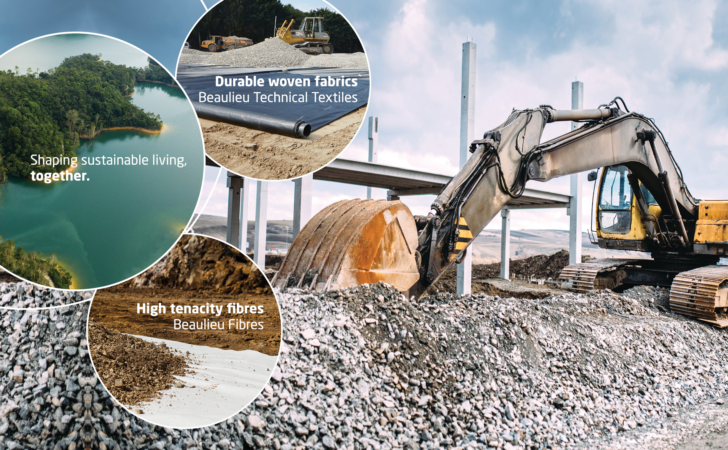 Explore the durability & carbon-footprint reduction benefits of geotextile fibres & woven fabrics at EuroGeo7